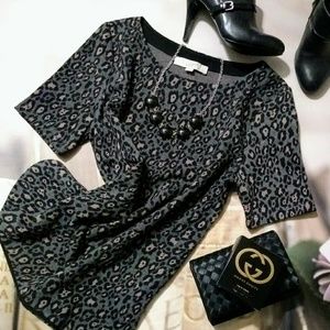 Ann Taylor Loft Leopard Top